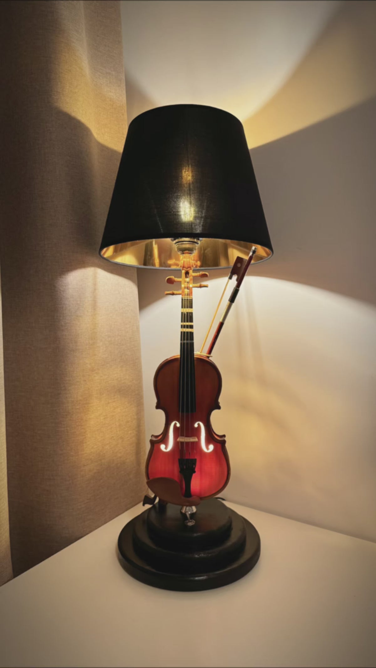 The Nocturne Violin Lamp